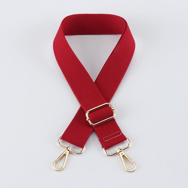 Adjustable 38mm Solid Color Wide Shoulder Strap for Bags - In Stock