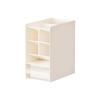 Inclined Pen Holder, Desktop Storage Artifact, Office, Student Desk, Three-in-one Grid Design, Stationery Storage Box