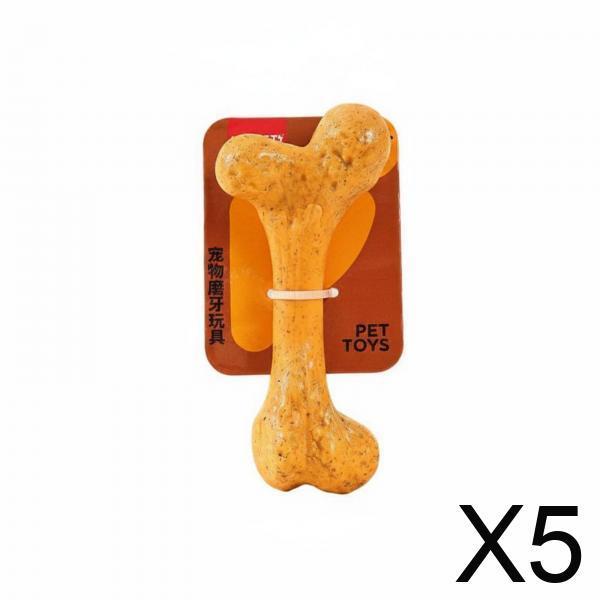 2 Pack Chewing Training Bone Dog Toy Gnaw Stick And Gentle Material for Long