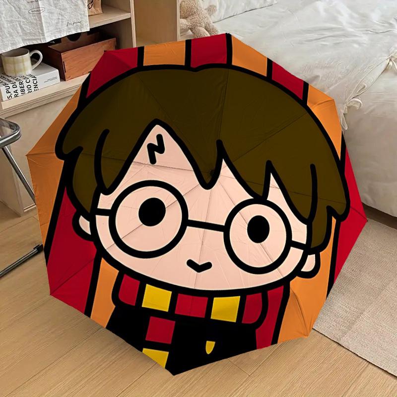 

1pc Harry Potter Automatic Open/Close Umbrella, Lightweight Design for Everyone,Durable Canopy yy251014079