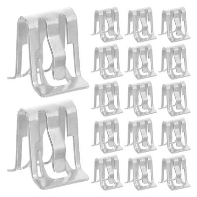 Beatifufu 50 Pcs Universal Metal Dashboard Retaining Clips Interior Panel