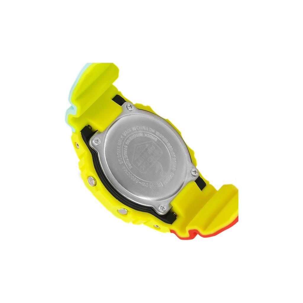 Casio G-Shock Classic Series Retro Square LCD Display Sports Waterproof Watch Quartz Movement Resin Strap Men Watches Gray DW-5600CMA-9