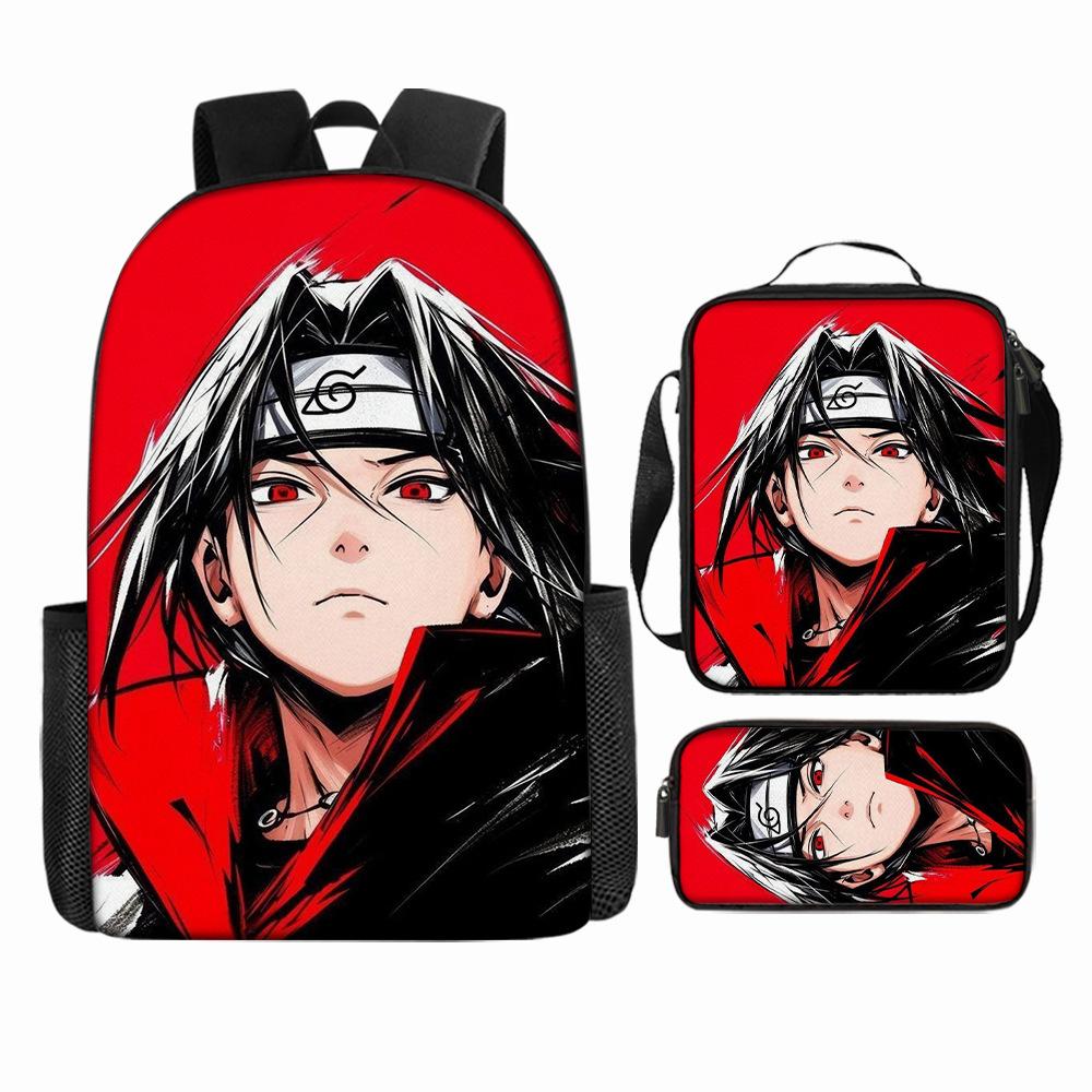 Elementary School Students Cartoon Printed Backpack Three-Piece Backpack Children S School Bag Three piece set