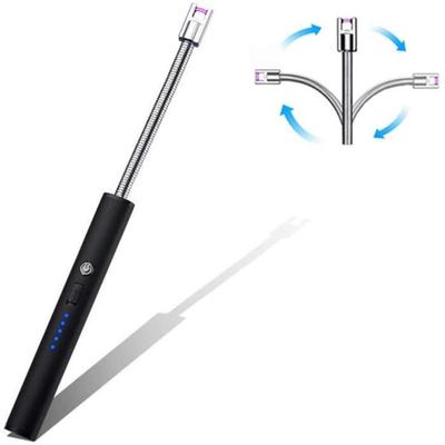 YWLGRX Electric Arc Lighter USB Rechargeable Flameless Lighters with 360° Flexible Neck for Cigarette Lighter [145]