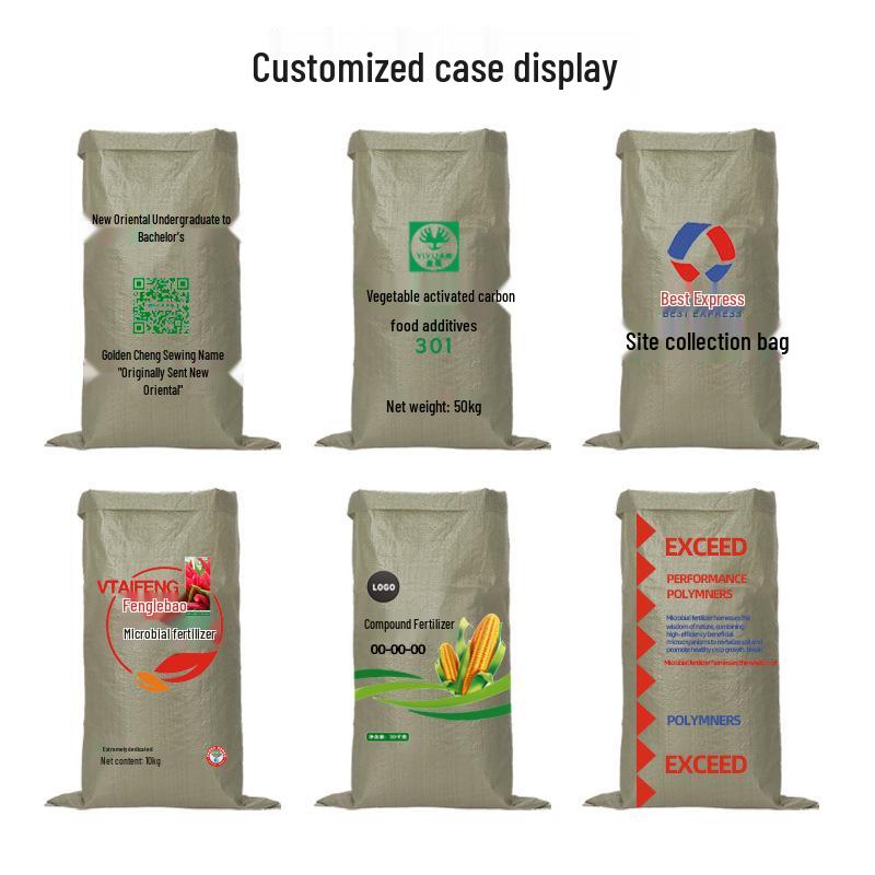 Heavy-Duty Plastic Woven Bags for Logistics, Construction Waste & Packaging