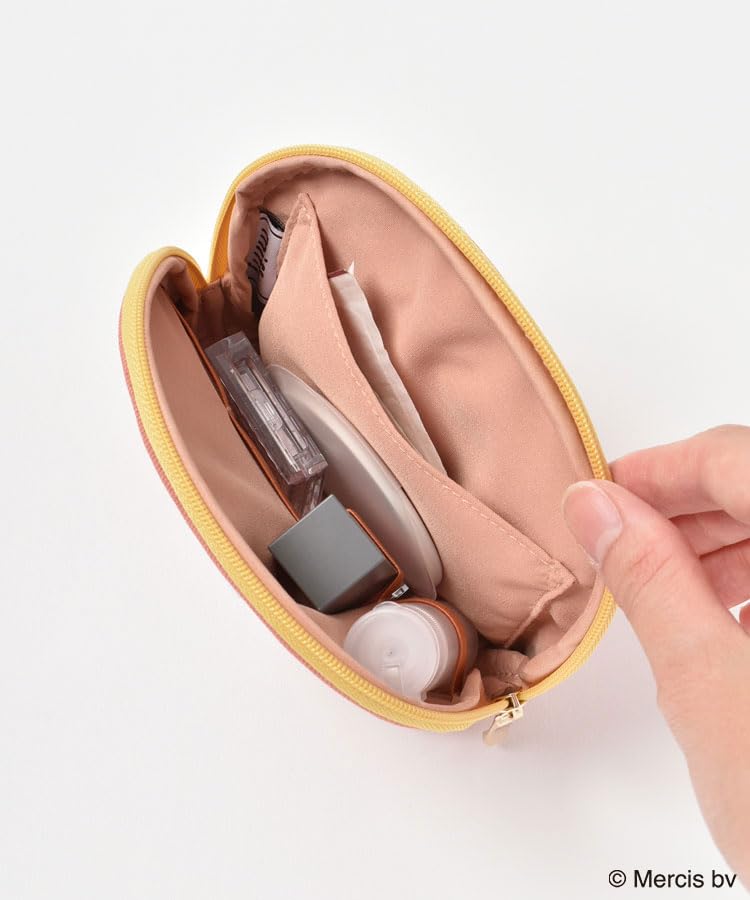 Marimo Craft MIFFY Colorful Sagara Series Tissue Pouch, Blue, Fluffy Material, for Cosmetics and Small Item Storage, Approximately W145 X H105 X