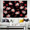 Christmas Balls And Snow Wall Hanging Tapestry Christmas Wall Hanging Tree Wall Hanging Gorgeous Christmas Tree Fireplace Gifts