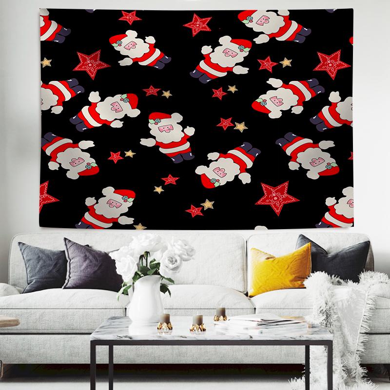 Christmas Balls And Snow Wall Hanging Tapestry Christmas Wall Hanging Tree Wall Hanging Gorgeous Christmas Tree Fireplace Gifts