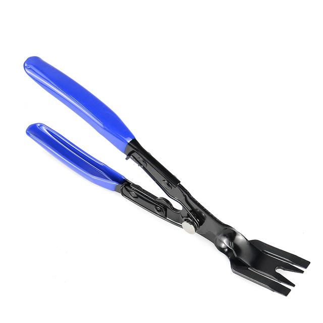 NEW Arrival bilfrontlys reparasjon installasjonsverktøy Trim Clip fjerning tang Blå/rød for bildør panel dashbord fjerning verktøy