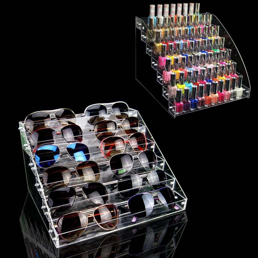 

Acrylic Rack Acrylic Spice Rack 5Tiered Spice Rack Organizer Nail Polish Organizer for Countertop Cabinet Kitchen China Mainland
