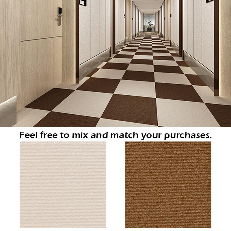 30cmX30cm Self-adhesive Anti Slip Splicing Block Floor Mute Rug Bedroom Mat Carpet Water Absorption Kitchen Living Room Home