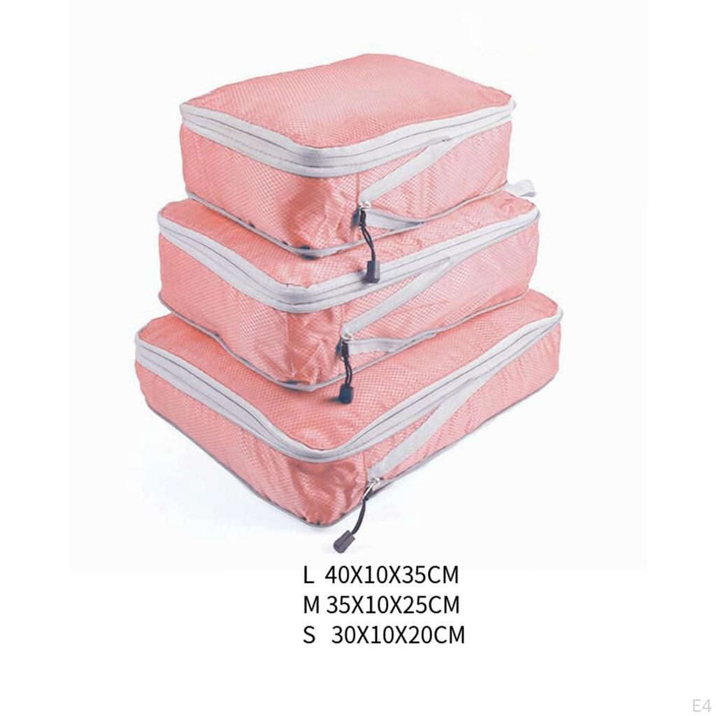 3 Compression Packing Organizers for Daily Travel Needs