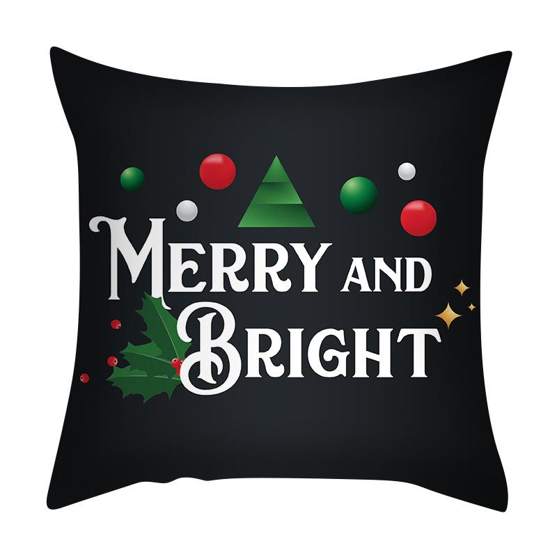 Pillowcase Christmas Cartoon Nordic Cross-border Special for Living Room Bedroom Cushion Pillow