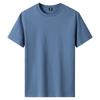 Men's Cotton Short Sleeve Loose Fit Solid Color T-Shirt, Plus Size, Youth Trendy Half Sleeve.