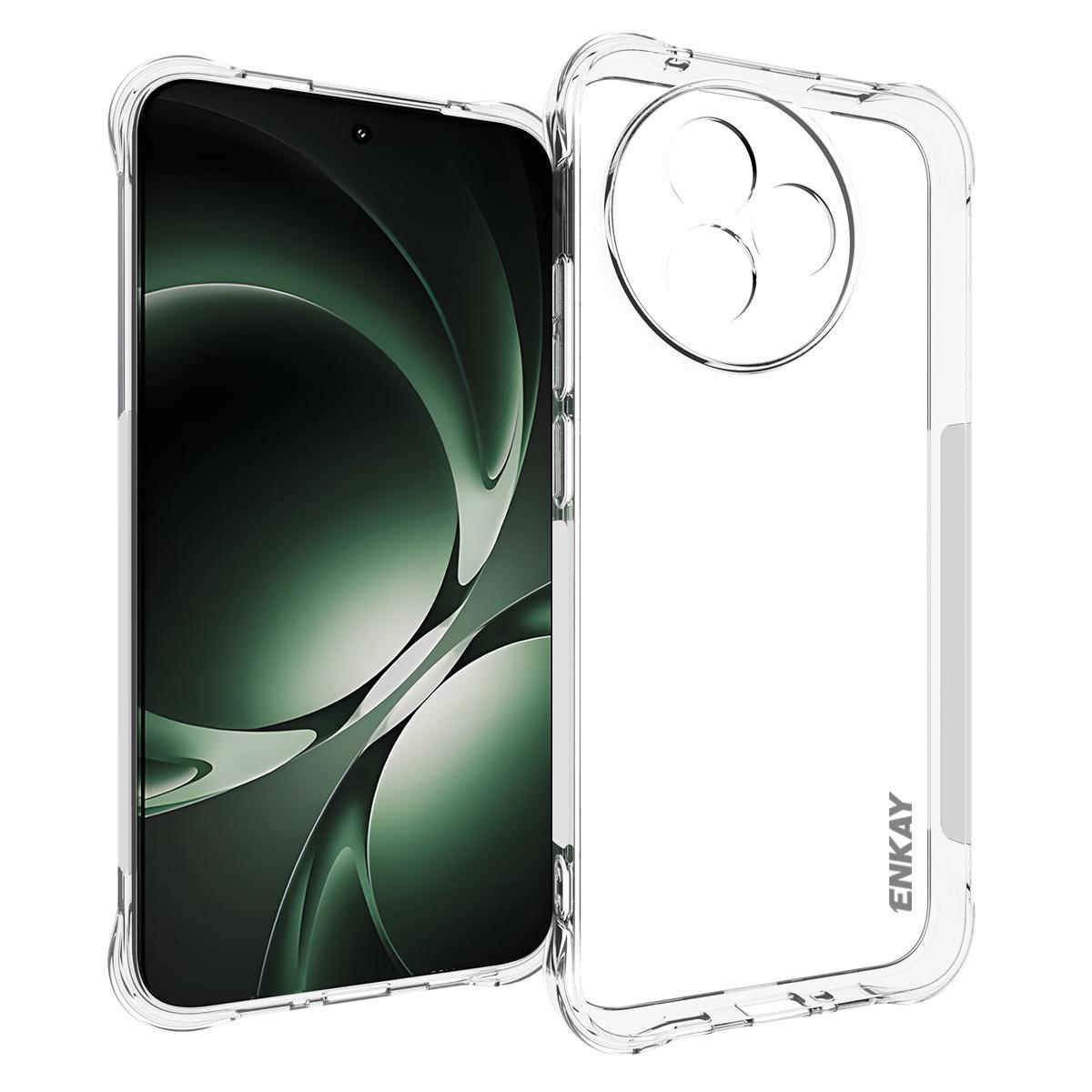 

For Xiaomi Redmi K80 Ultra 5G Clear Phone Case ENKAY HAT PRINCE Shockproof Anti-slip TPU Cover Transparent