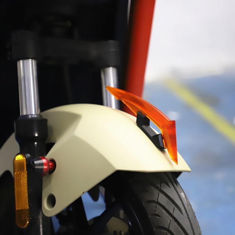 2 Pieces Motorcycle Front Side Spoiler Aerodynamic Claw Winglets Suitable for Electric Scooters Stylish Stable Commuting