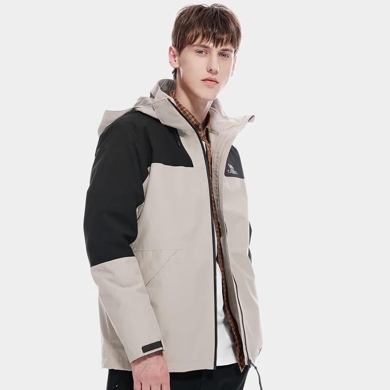 Kamel Herren 3-in-1 Outdoor Windbreaker Jacke
