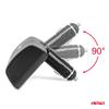 Cigarette lighter socket splitter 12V 24V 120W 90° AMIO-04358