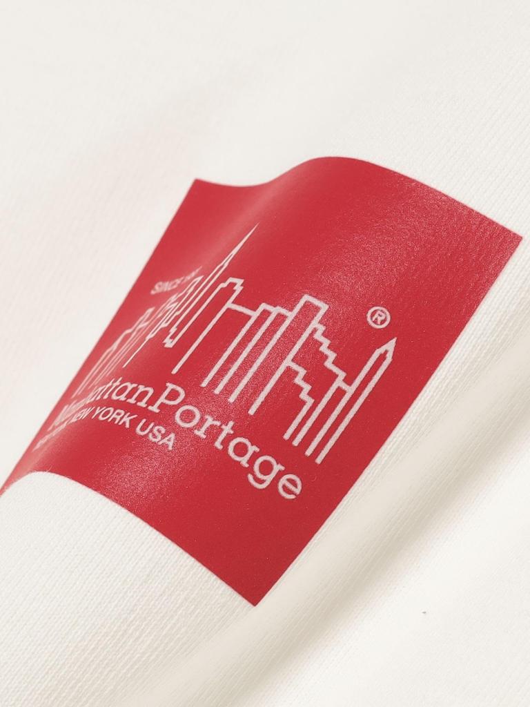B:MING LIFE STORE by BEAMS S/S TEE Manhattan Portage Short Sleeve Print T-Shirt Women's White One Size