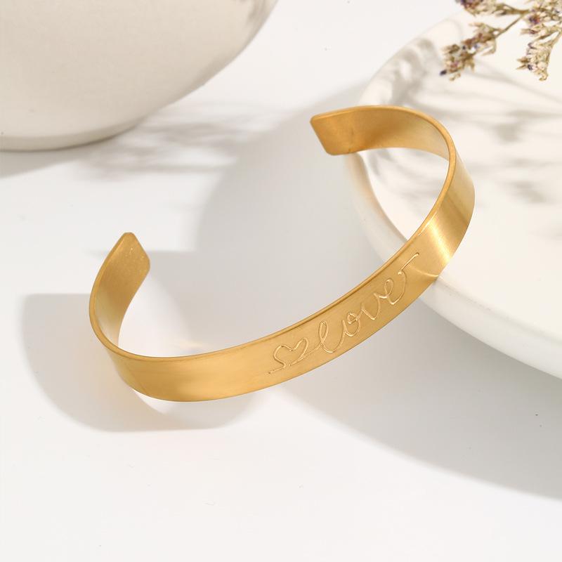 

Браслет из нержавеющей стали высокого уровня и браслет от коррозии, открывающий рот, не выцветает