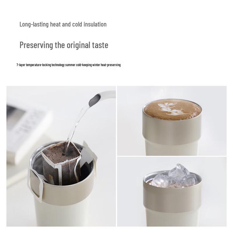 Olayks 316 Stainless Steel Insulated Coffee Water Tumbler with Straw