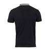 Men's Short-sleeved Polo Shirt with Logo and Piping BILL TORNADE