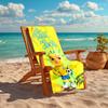 1pc Brazilian Unity Mascot Cartoon Quick Dry Microfiber Bath Towel for Swimming Surfing Camping Unisex Holiday. SJT7201115