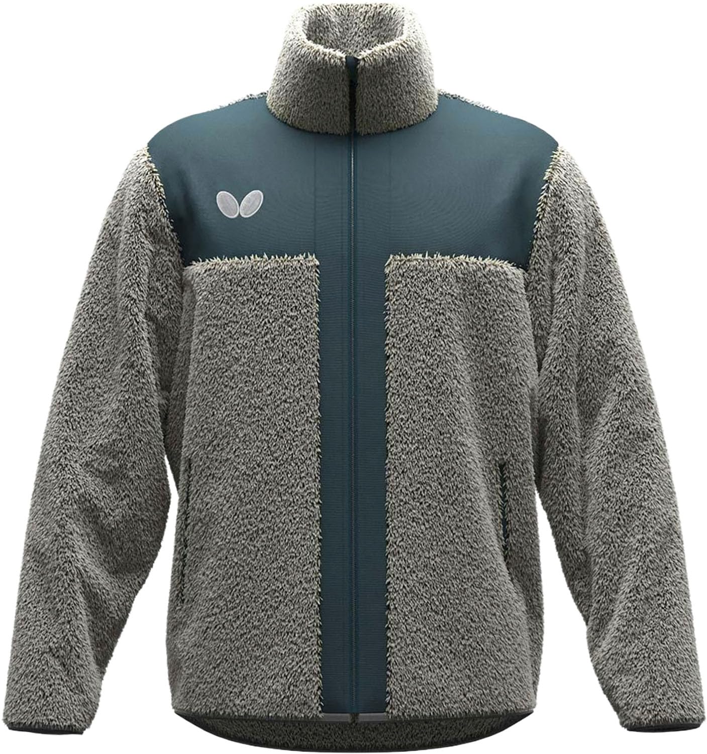 

Table Tennis Ledge Size 47450 [Butterfly] [Butterfly] Jacket, Thermal, Fleece, Gray, S, серый