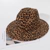 2025 New Fashion Men Fedoras Women's Fashion Jazz Hat Summer Spring Black Woolen Blend Cap Outdoor Casual Hat Adjustable Size