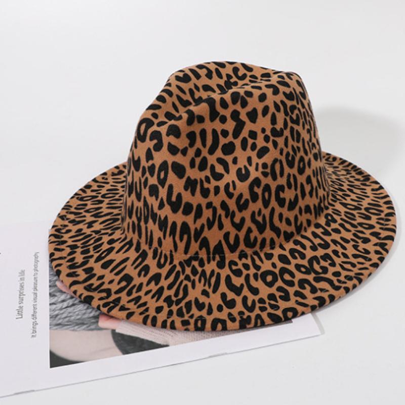2025 New Fashion Men Fedoras Women's Fashion Jazz Hat Summer Spring Black Woolen Blend Cap Outdoor Casual Hat Adjustable Size