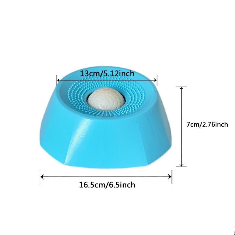 Slow feeding bowl for dog liquid food, spherical design to prevent suffocation and ensure healthy eating for pets