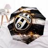 1pc Juventus Umbrella, Sun Protection, And UV Shielding. It Has Eight Sturdy Ribs for Outdoor Use And Perfect As a Holiday Gift