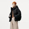 Tanbor Women's Loose Hooded Short Down Jacket