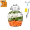 Glass Pickle Jar with Sealing Lid