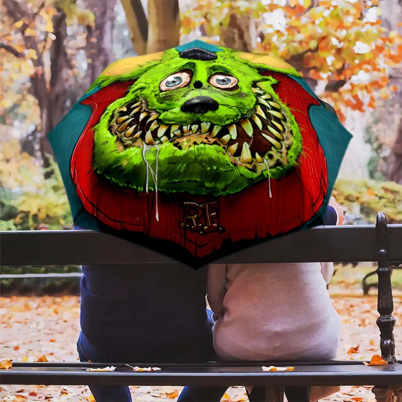 Rat Fink: Wild Ride Folding umbrella Suitable for all seasons Portable light printing Sun umbrella