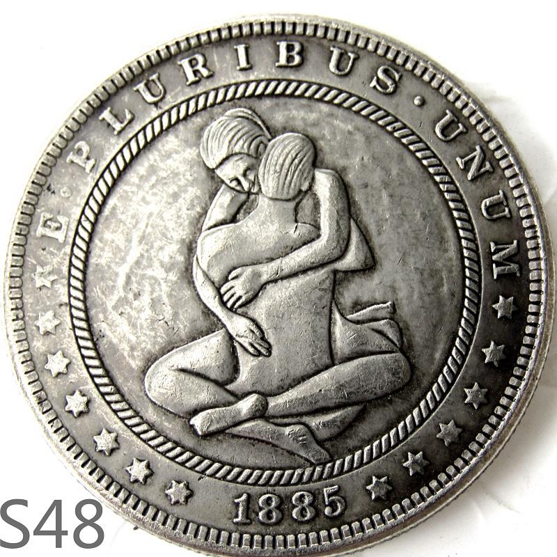Funny Sexy Sex Make Love Lover Commemorative Coin Souvenir