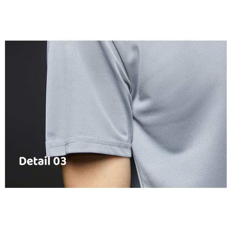 New Arrival Men's Fashion Solid Short Sleeve Polo Shirt Summer Breathable Comfortable Turn Down Collar Tops