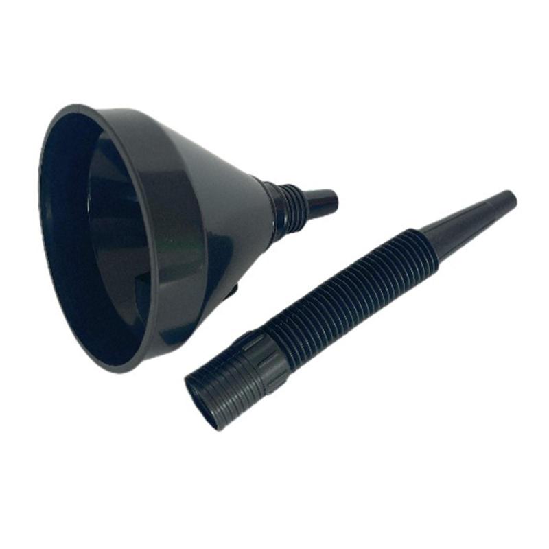 Oil Fuel Coolant Drain Tray Pan Efficient Slotted Storage Can with Funnel PP Impact Resistant for Garage Motorcycle