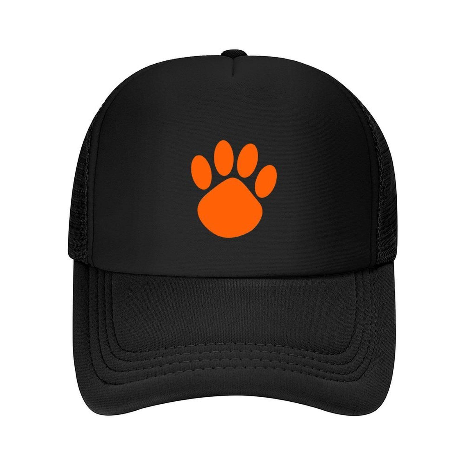 

Animal Paw (Orange) (Sweet Animal Paw Logo) Baseball Cap Beach Bag Golf Cap Hat Luxury Brand Hats Unisex Women s