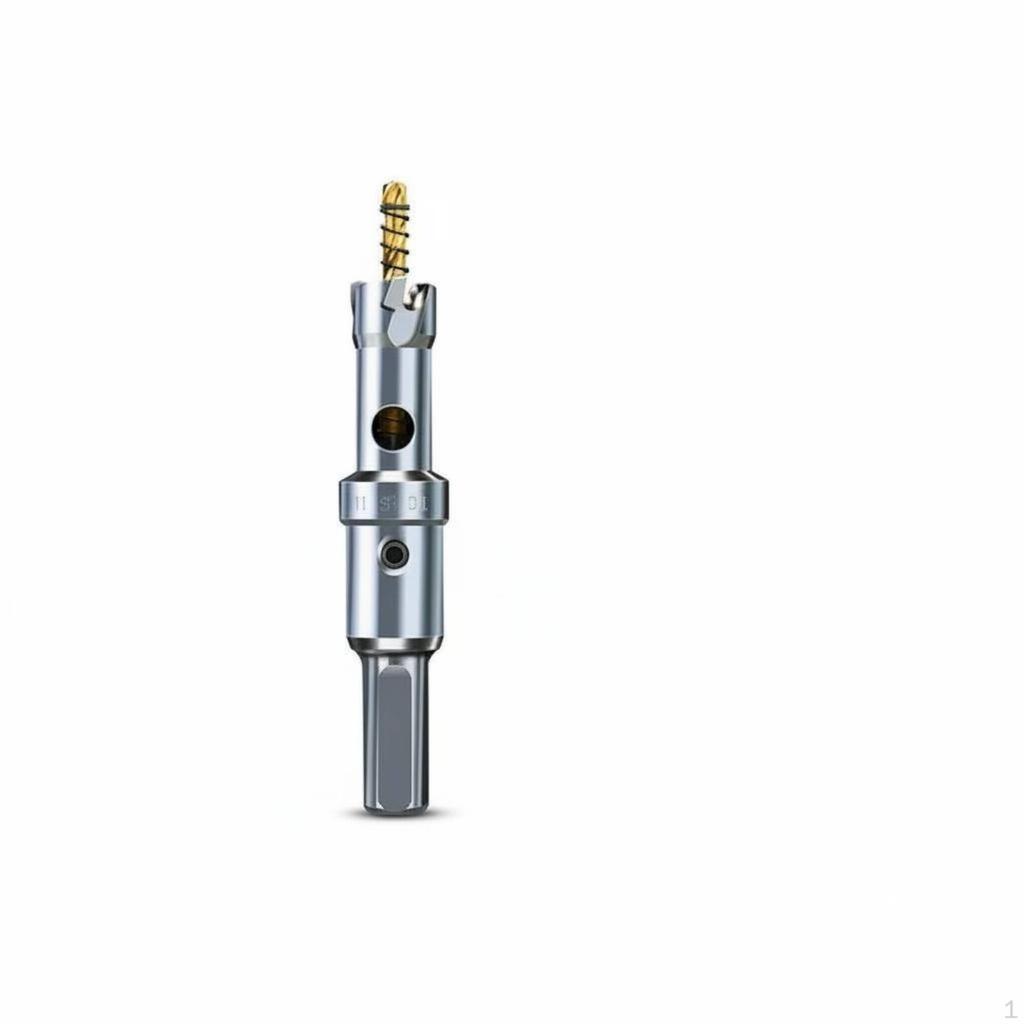 Alloy Bit Swift Metal Hole Cutter MultiMaterial Power Tool Accessory for Metalworkers, DIY