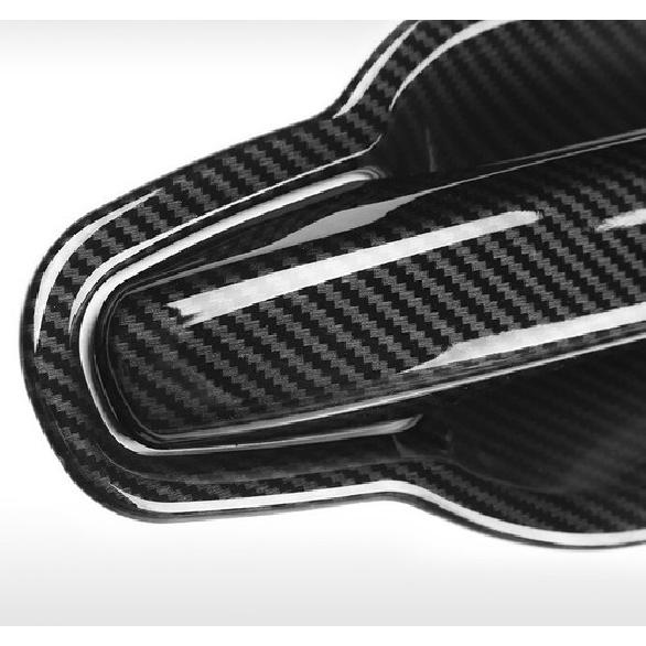 Car Carbon Fiber Exterior Side Door Handle For Honda Accord 2018- Cover Trim