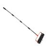 Rolling Lawn Aerator 42 Spikes   Handle Length Push Spike Aerator for Garden Yard Patio