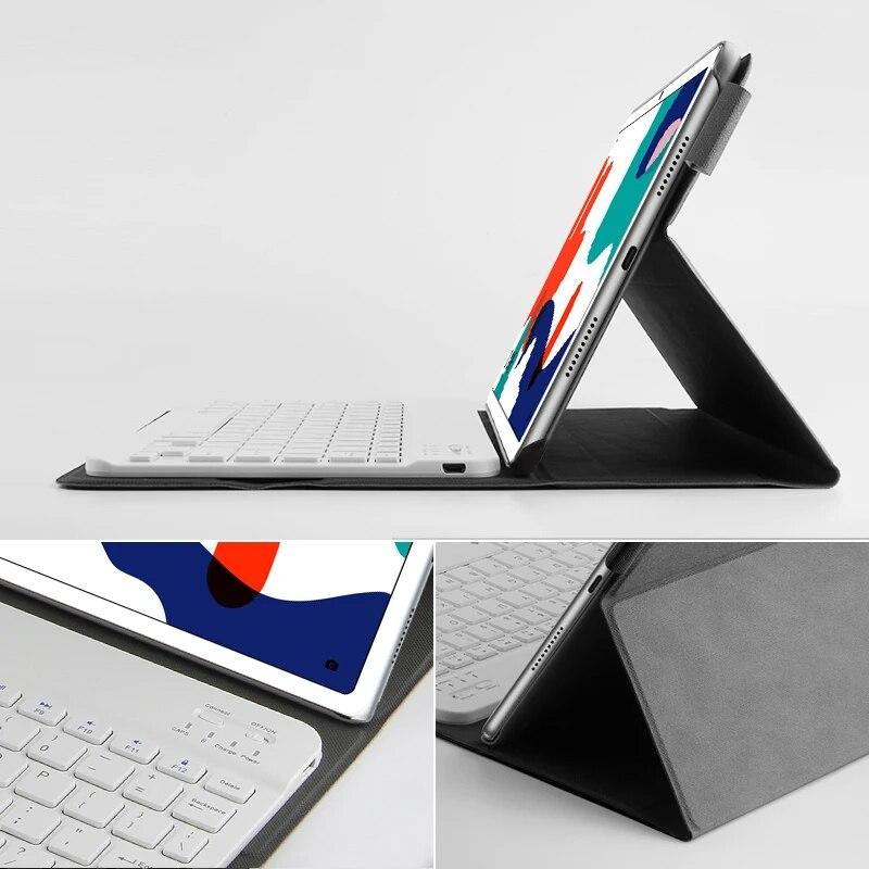 Smart Case for Huawei MatePad 10.4 Inch 2020 BAH3-W09 BAH3-AL00 Tablet Slim Magnetic Wireless Bluetooth Keyboard Case Cover