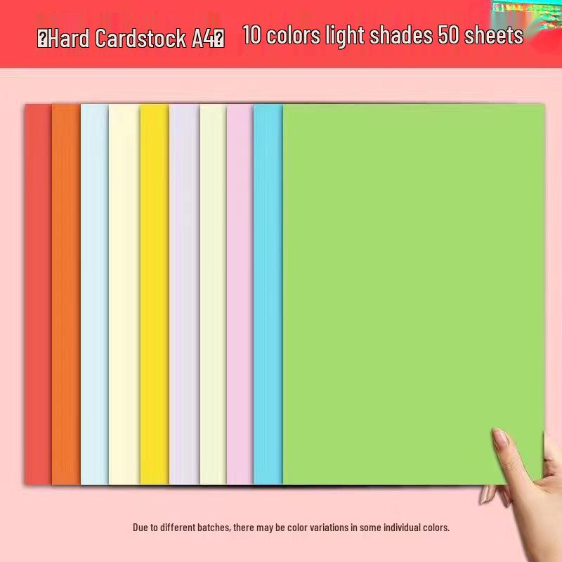 Origami Colored Paper Set for Elementary Students - Crafting and Paper Cutting for Children