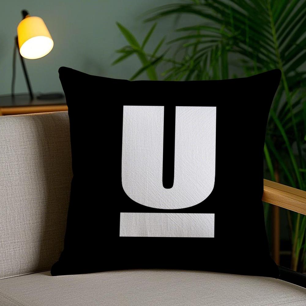 Brand U-Undercover Classic Cushion Cover Soft Short Plush Double-Sided Printing Home Decor Machine Washable Pillow Case Gift