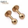 1 Pair 3 4 5 Mm Unisex Cool Titanium Steel Tragus Stud Cartilage Ball Earrings Body Piercing Trinket