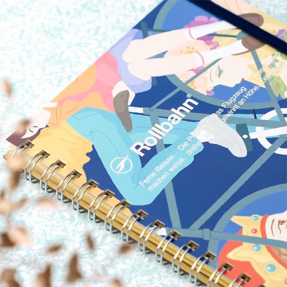 Limited edition Rollbahn pocket memo pad at the Ghibli Museum in Mitaka Dwarf King and the Elf (L) [The Princess]