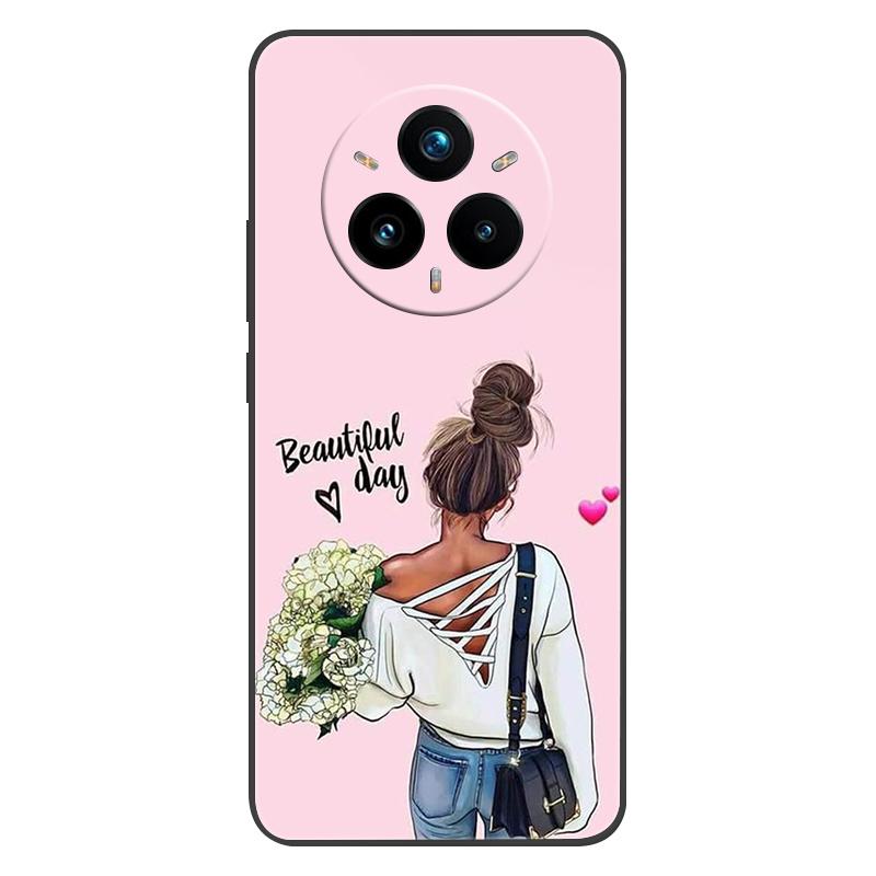 For Realme 14 Pro Plus Case Black Silicone TPU Soft Phone Cover for Realme 14 Pro Plus 14pro+ Protective Back Shells Shockproof