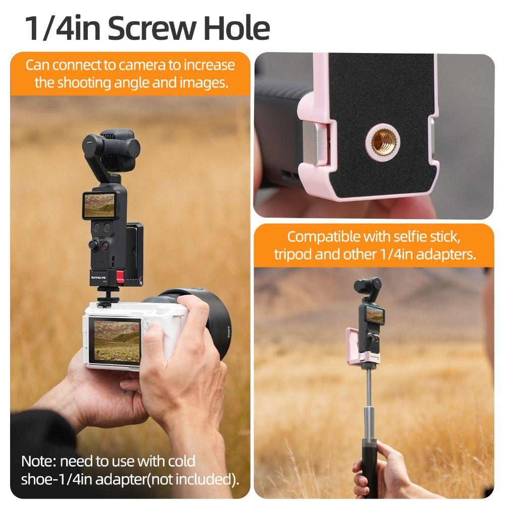 Adjustable Adapter Holder Tabletop Base for DJI Osmo Pocket 4P/4/3 Gombal Camera Accessories