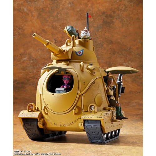 TAMASHII NATIONS Chogokin SAND LAND Sandland Royal Army Tank Corps No. 104, approximately 150mm, PVC, ABS, and die-cast pre-painted action figure